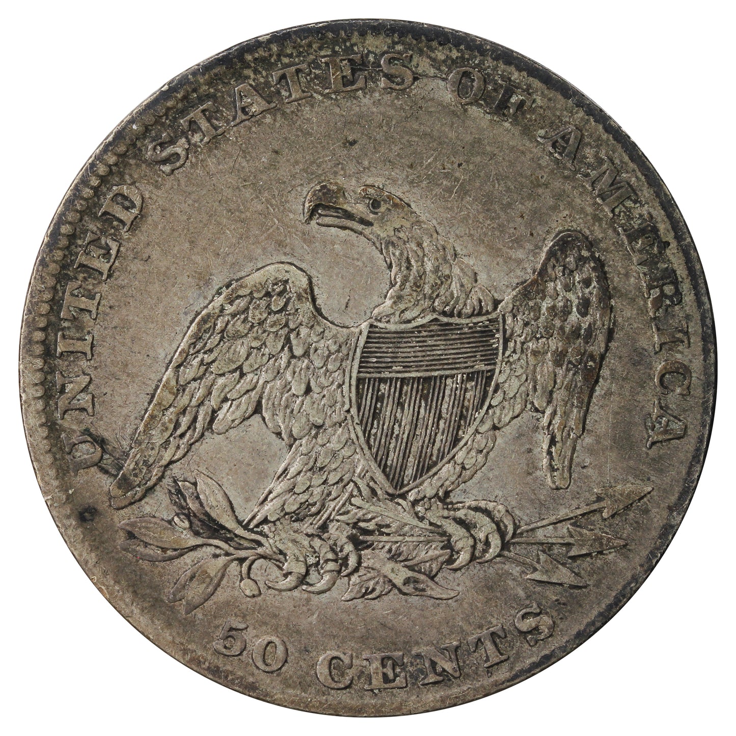 1837 USA Half Dollar Extra Fine (EF40) $