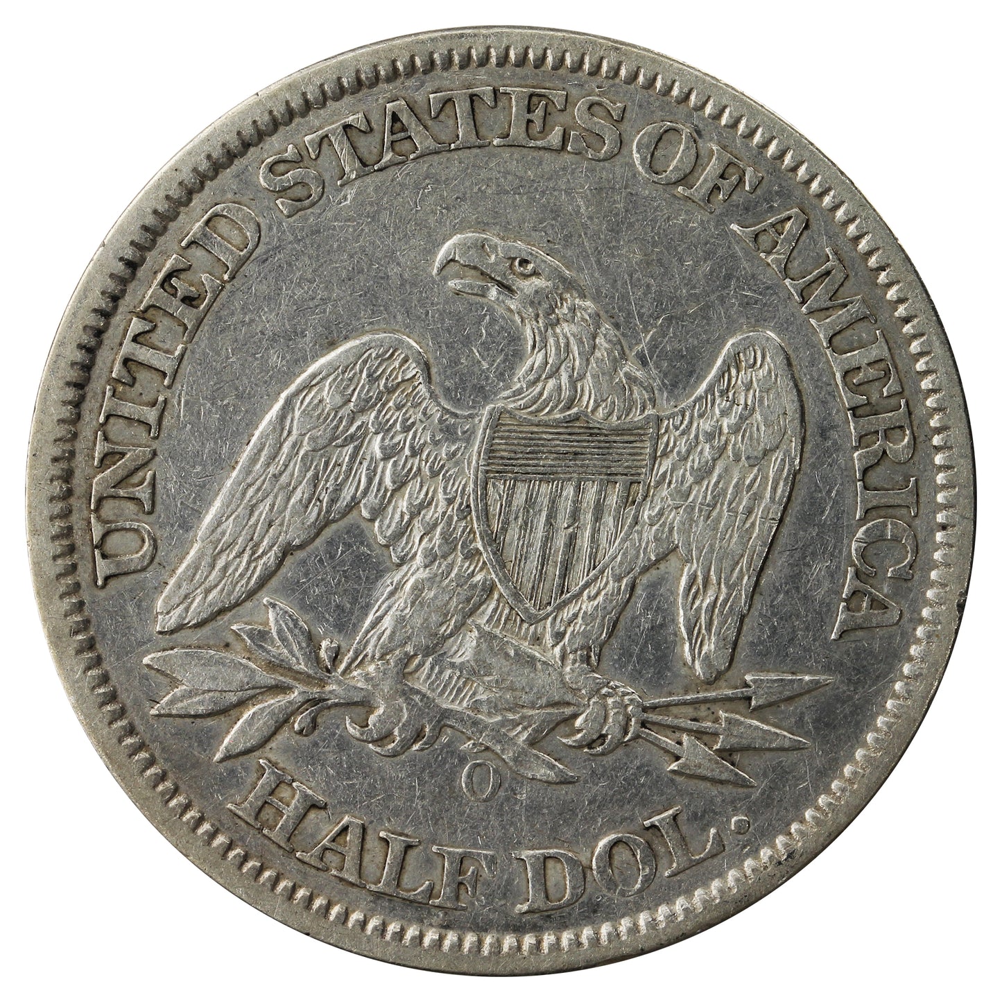1861 O USA Half Dollar VF-EF (VF30) $