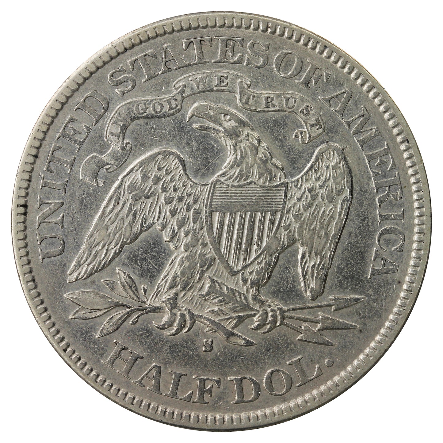 1877 S USA Half Dollar Extra Fine (EF40) $