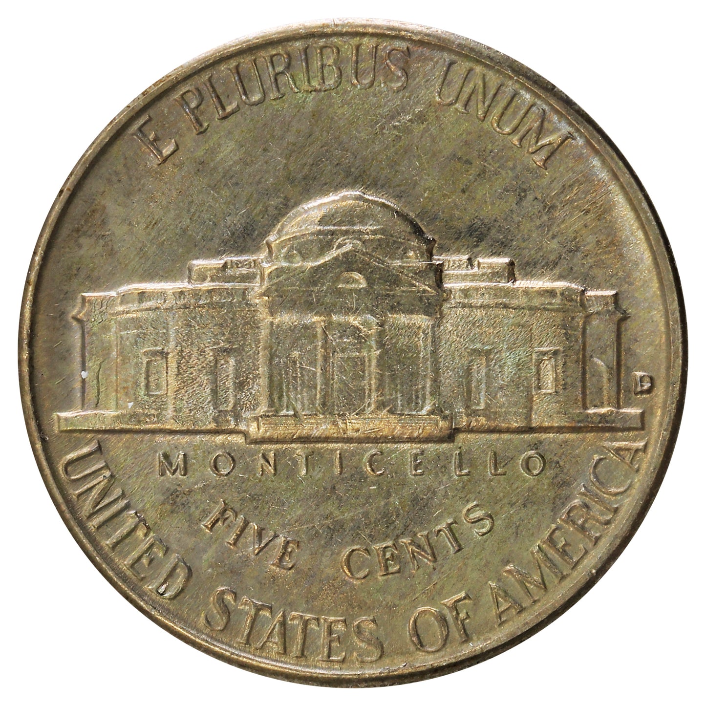 1959 D USA Nickel Brilliant Uncirculated (MS63)
