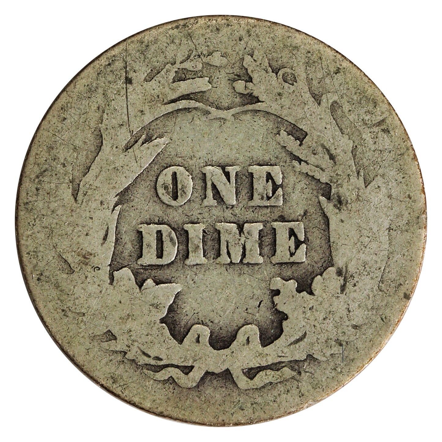 1915 USA Dime About Good (AG3)