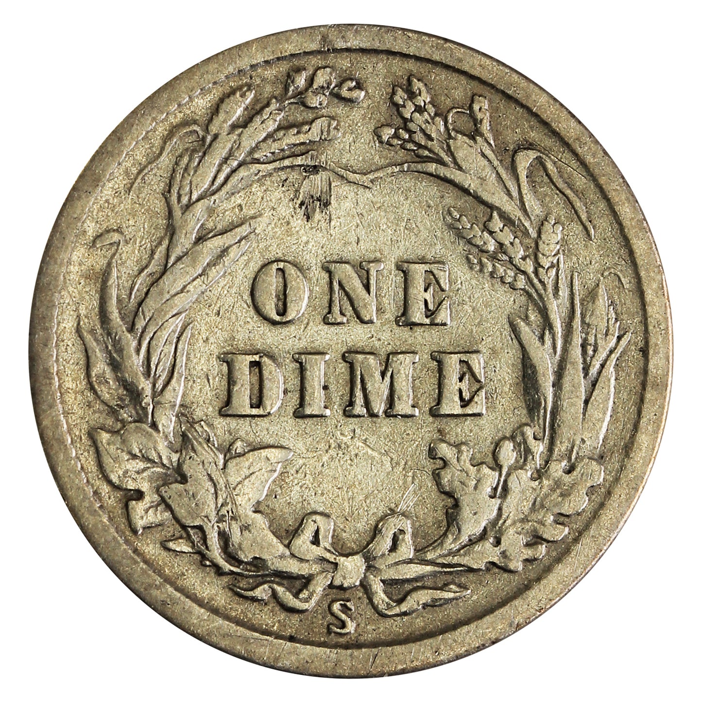 1915 S USA Dime VG-F (VG10)