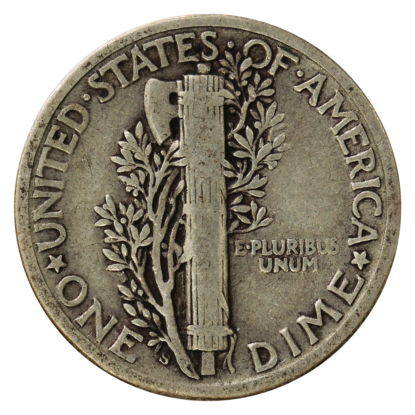 1916 S USA Mercury Dime VG-F (VG10)