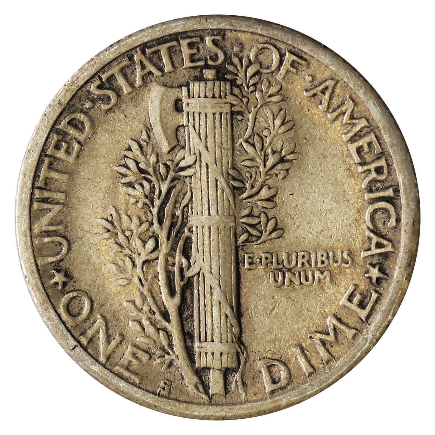 1920 S USA Dime Very Fine (VF20)