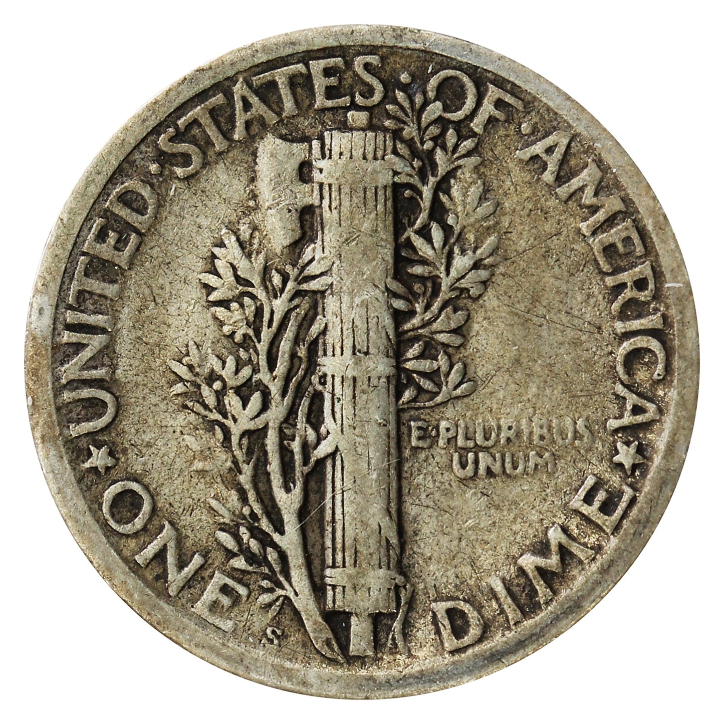 1923 S USA Dime Fine (F12)