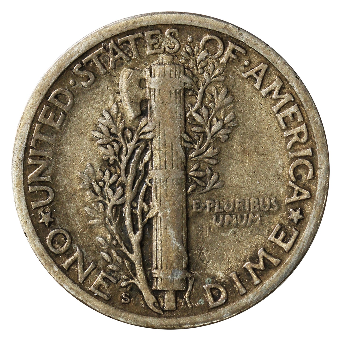 1926 S USA Dime VG-F (VG10)