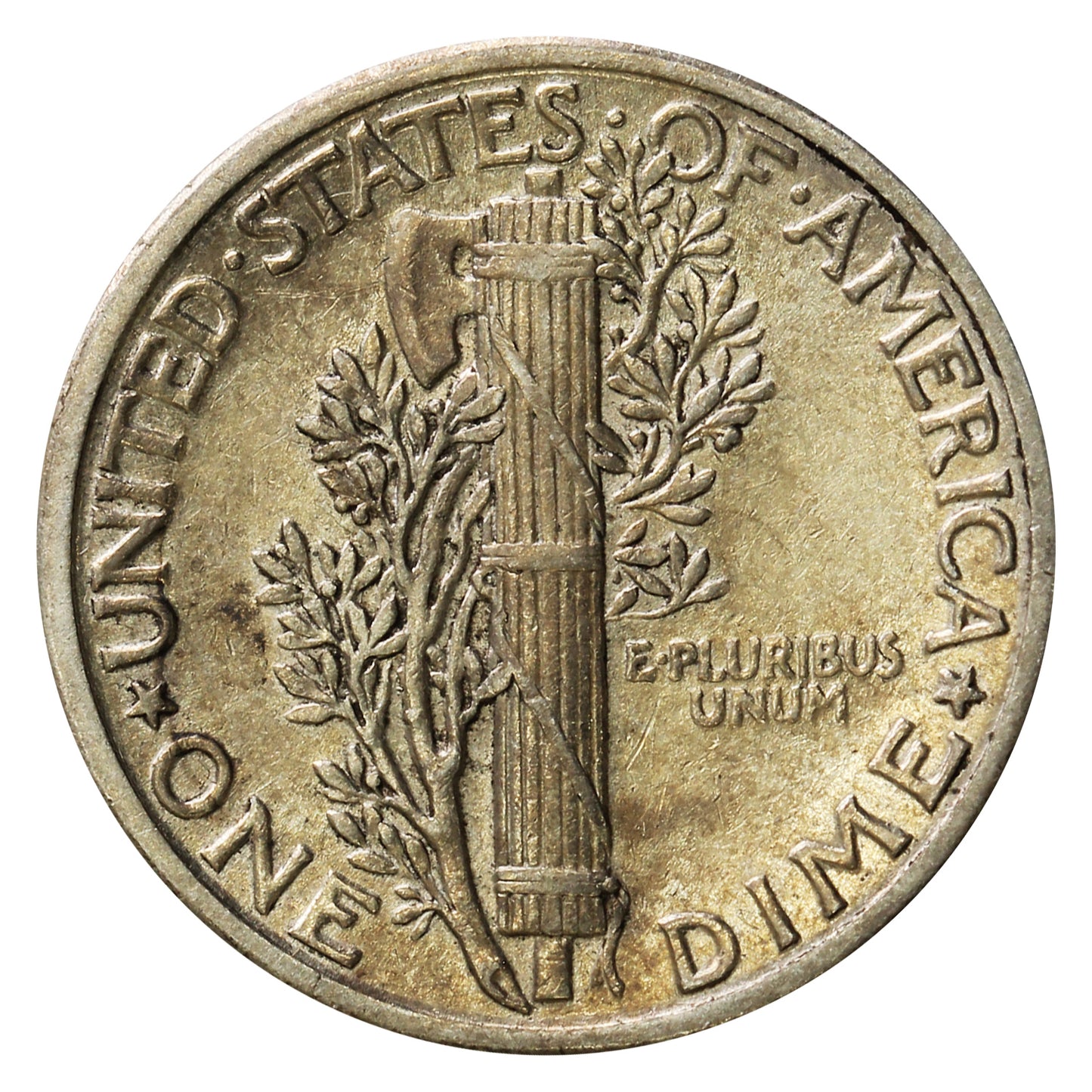 1927 USA Dime Extra Fine (EF40)
