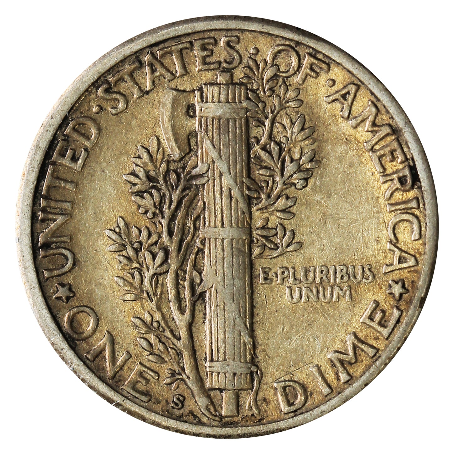 1928 S USA Dime VF-EF (VF30)