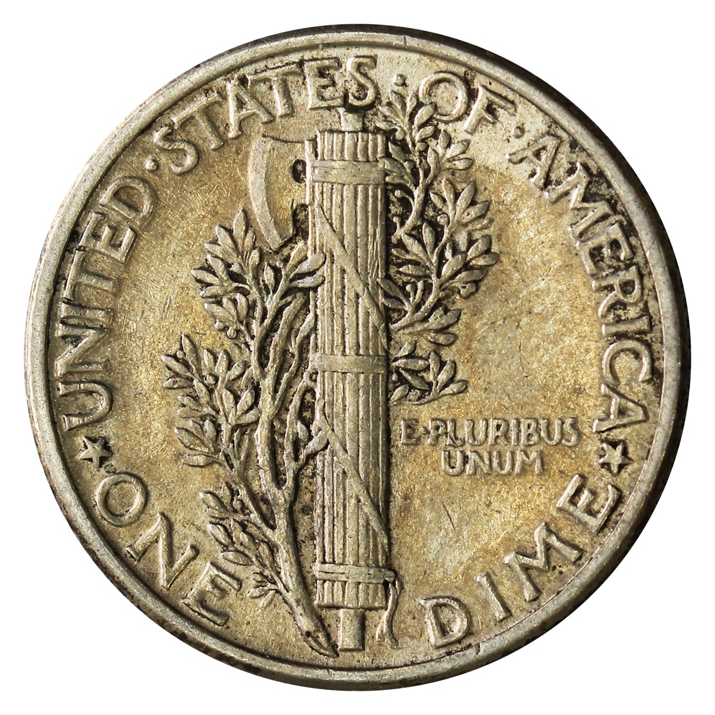 1929 USA Dime EF-AU (EF45)