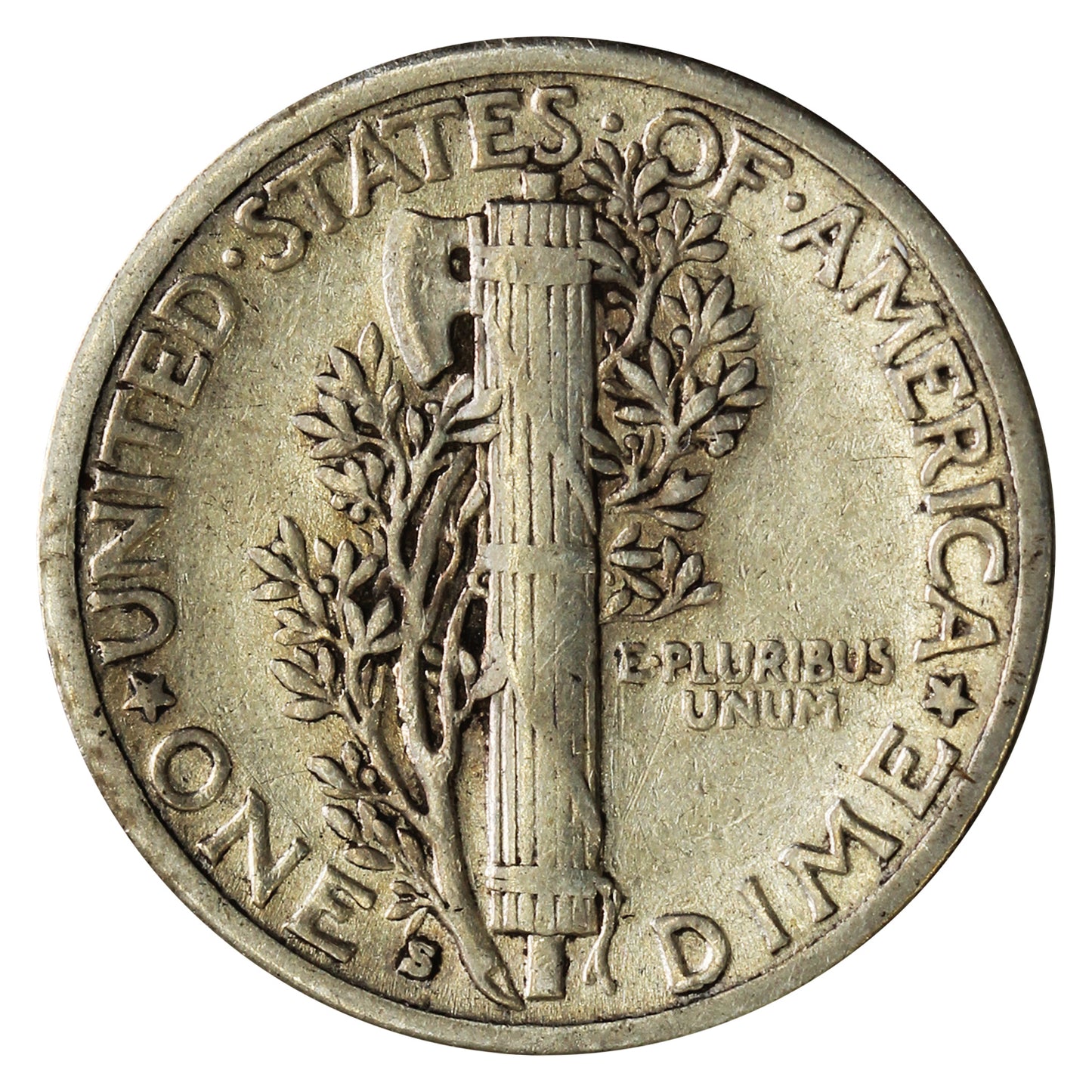 1929 S USA Dime F-VF (F15)