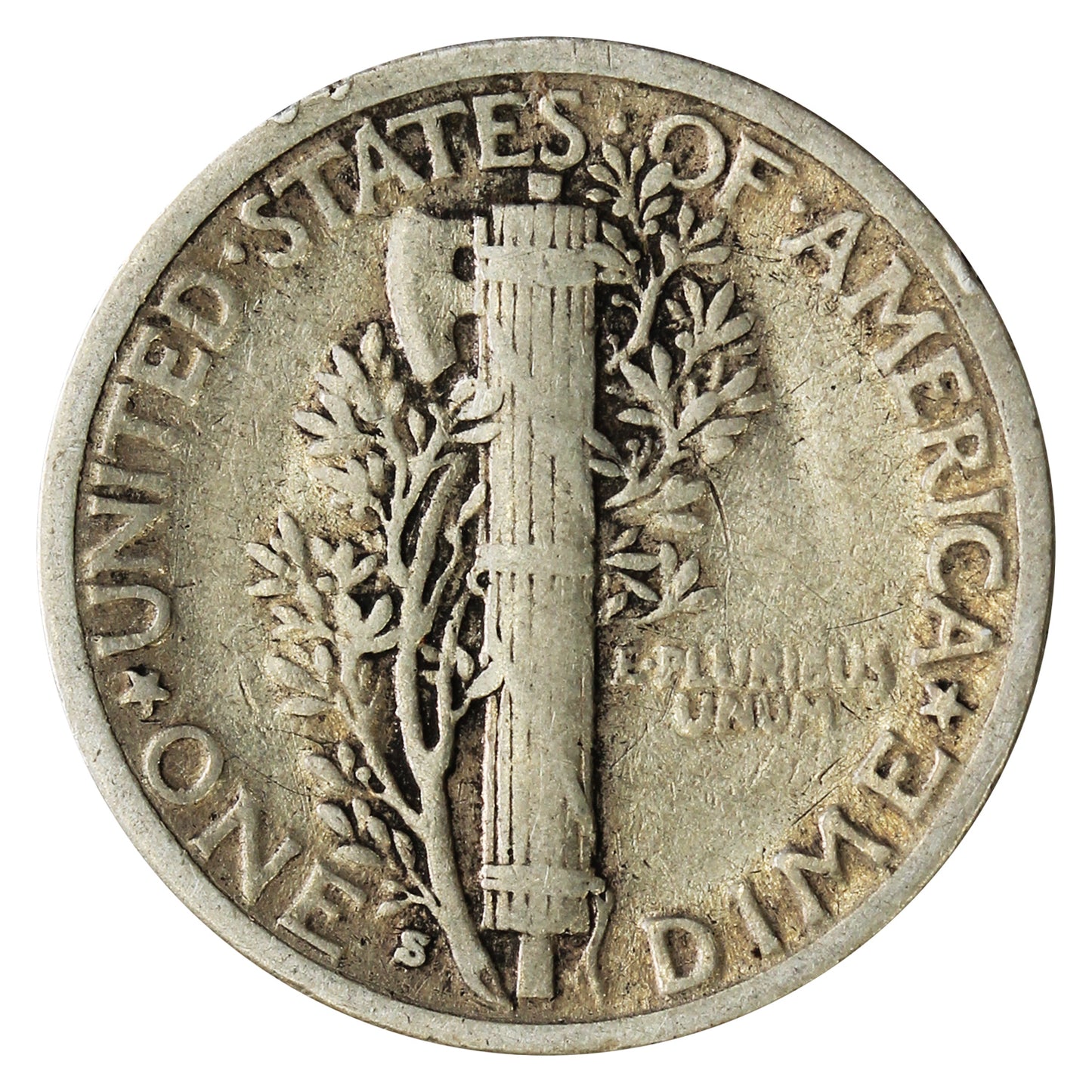 1930 S USA Dime Fine (F12)