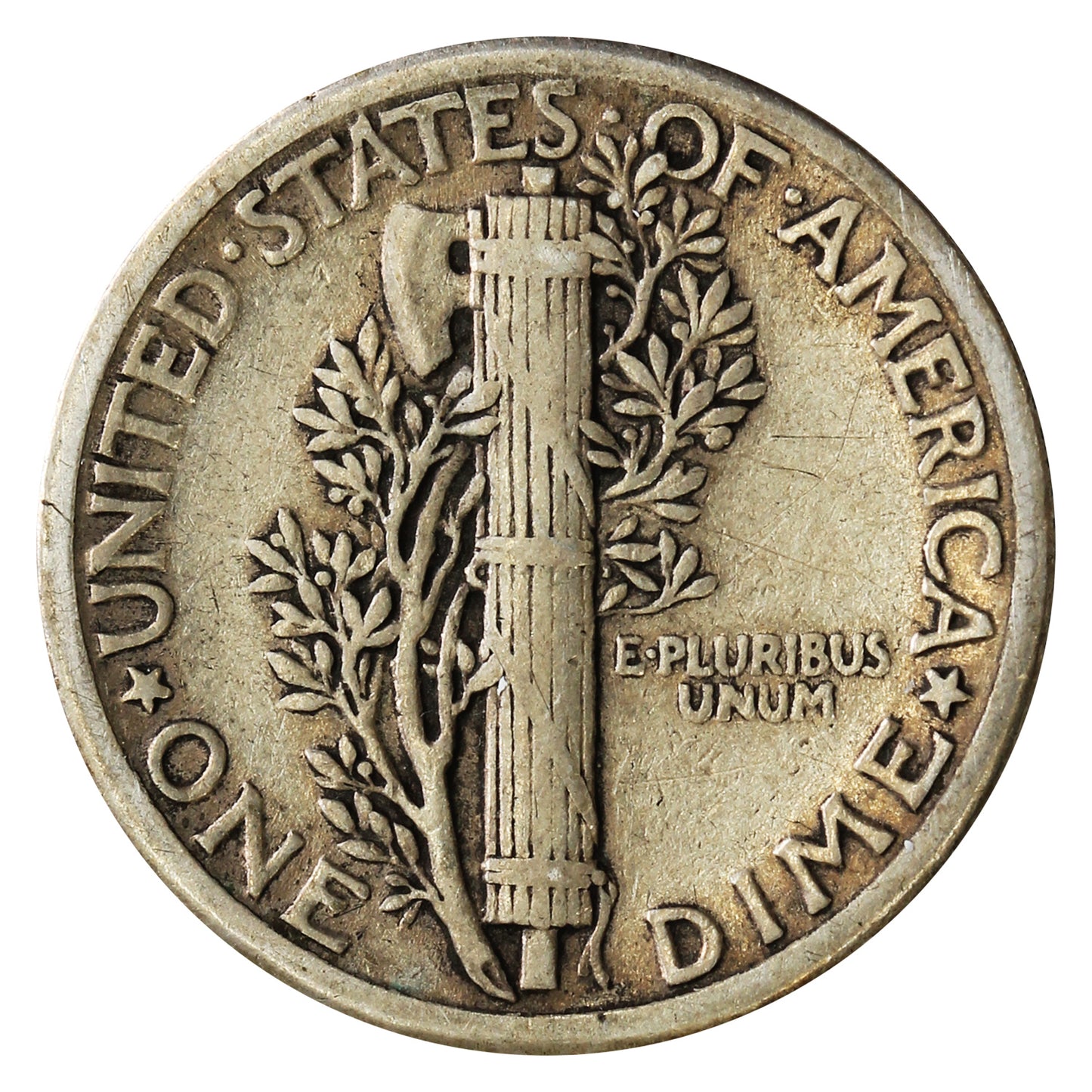 1934 USA Dime F-VF (F15)
