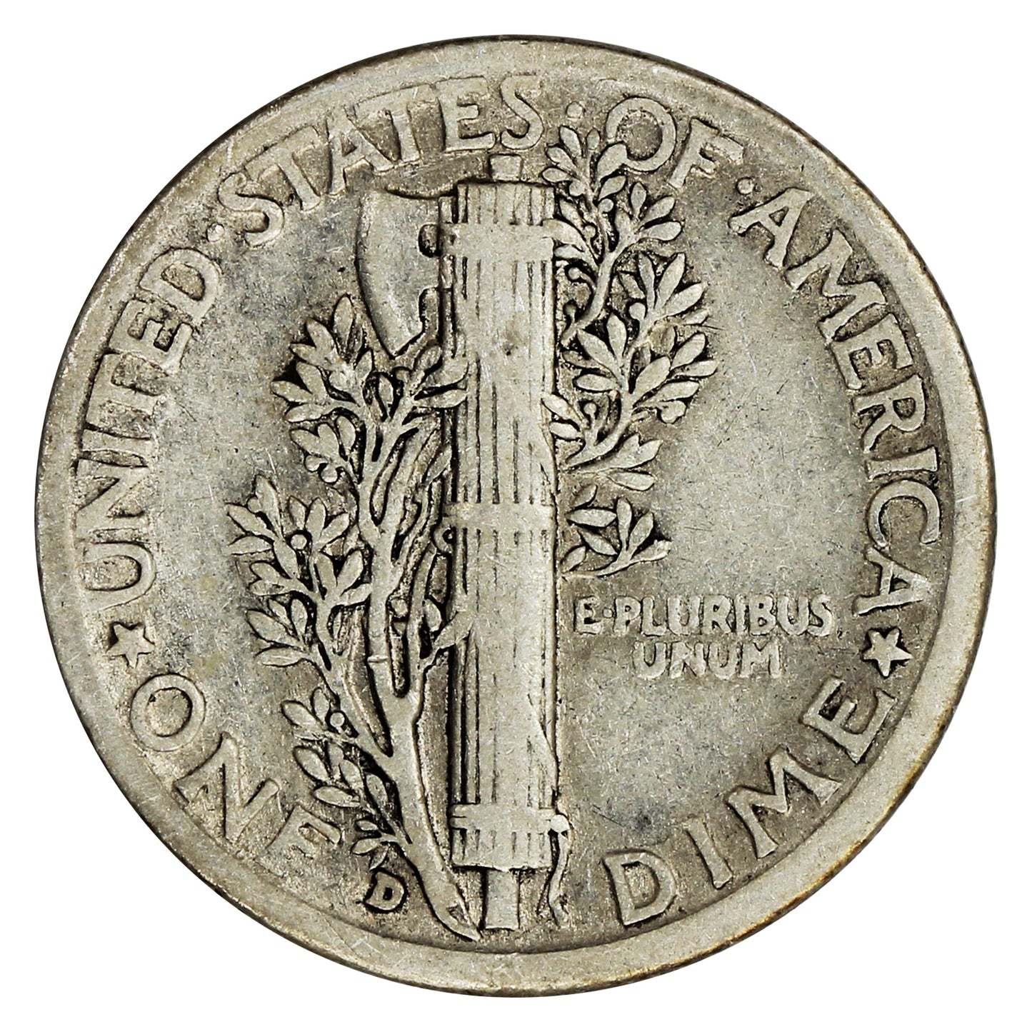 1935 USA Dime F-VF (F15)