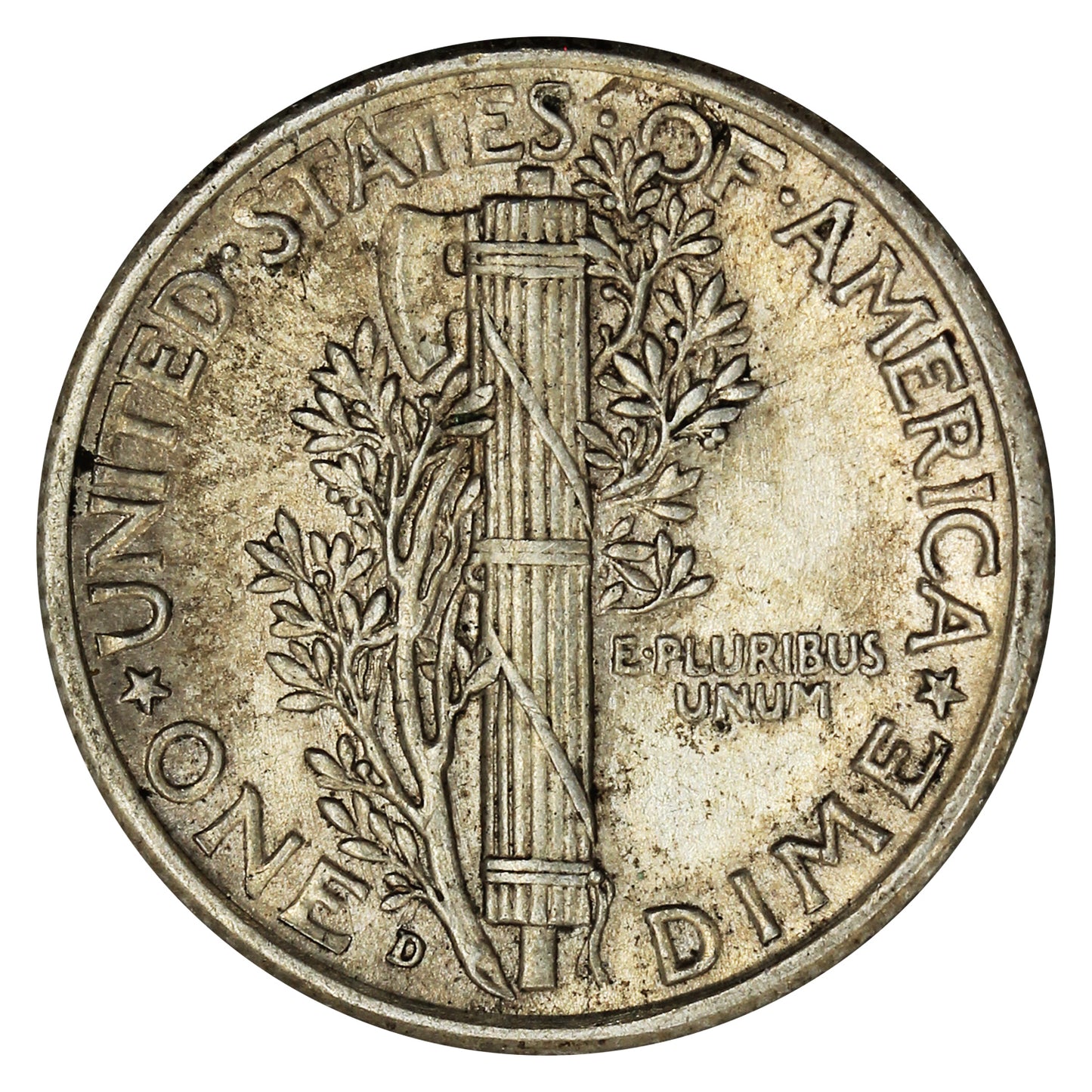 1939 D USA Dime AU-UNC (AU55)