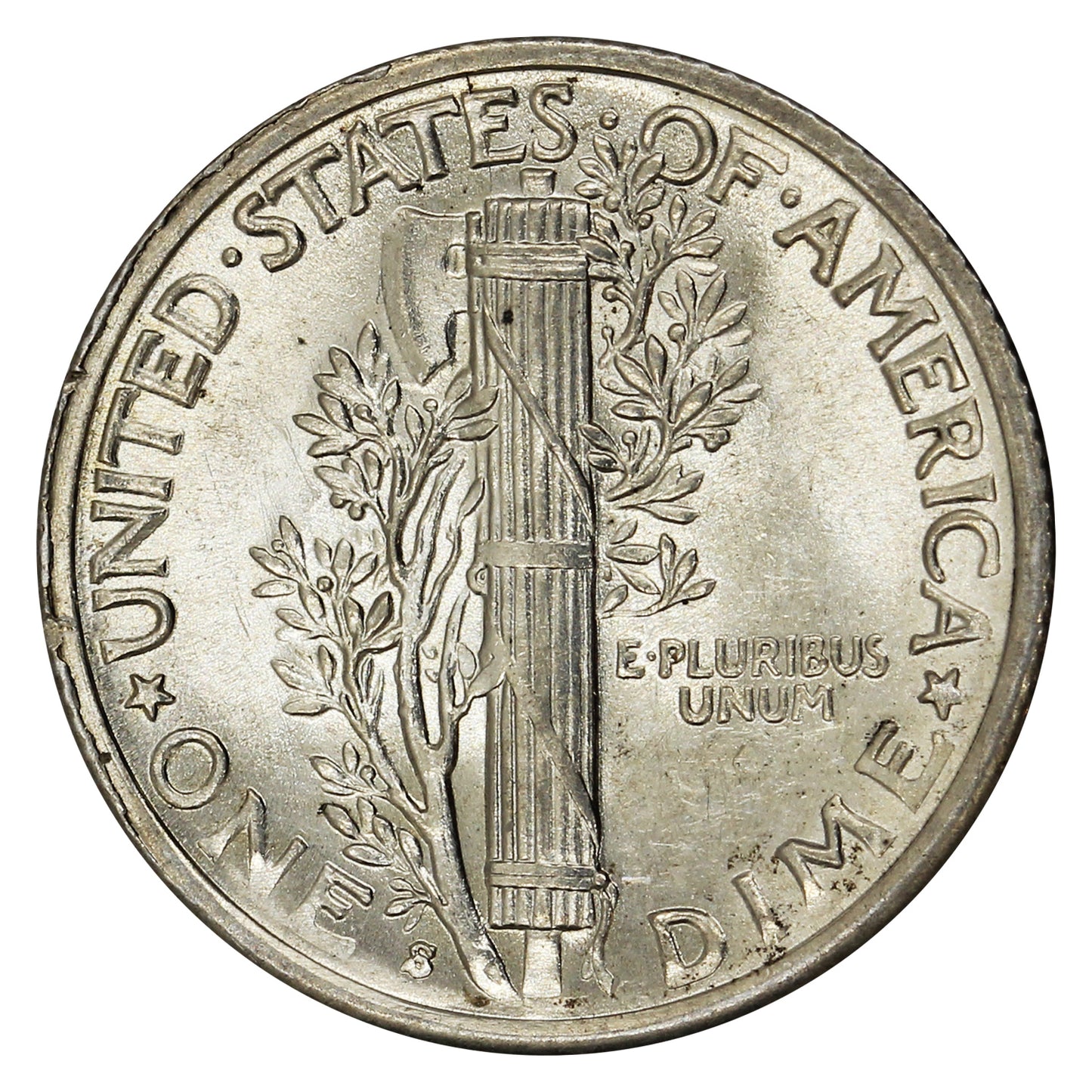 1940 S USA Dime UNC+ (MS62)