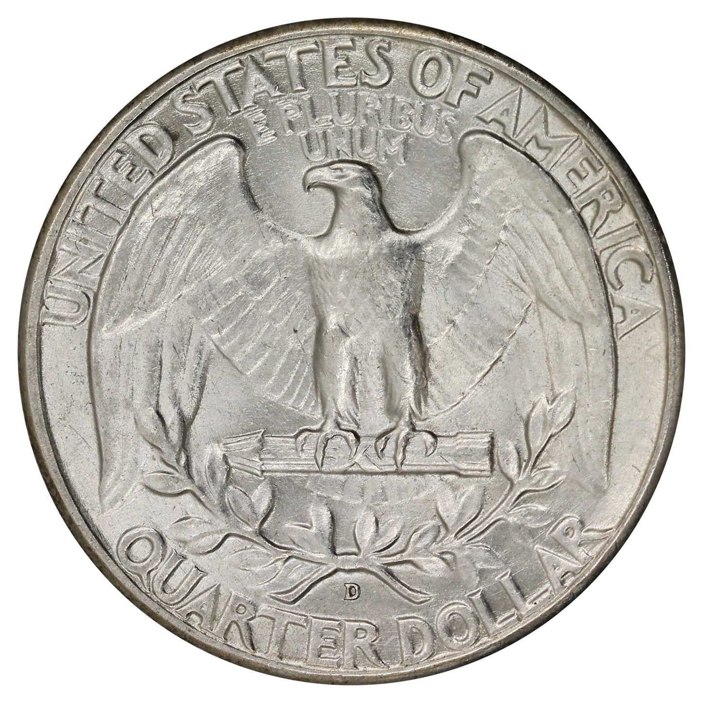 1939 D USA Quarter AU-UNC (AU55)