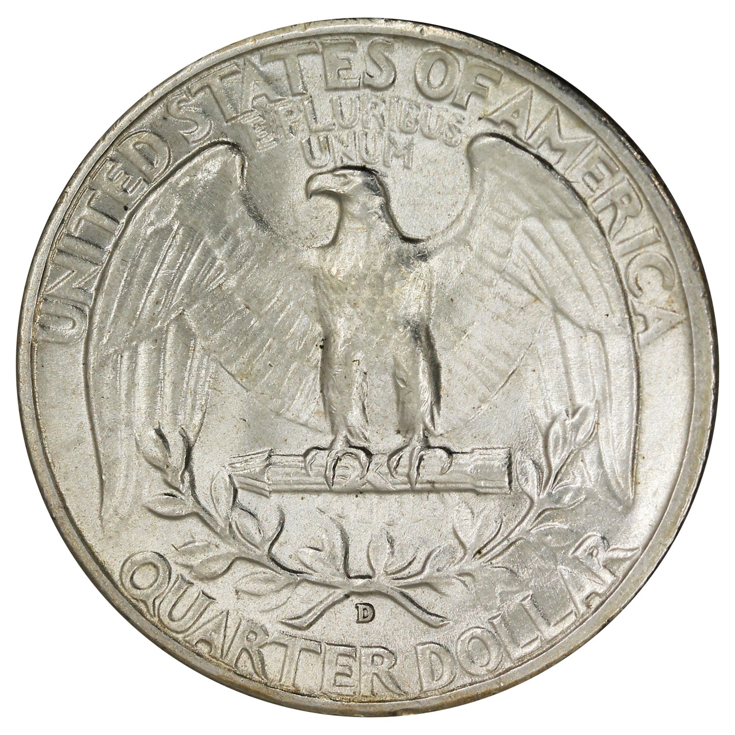 1943 D USA Quarter Brilliant Uncirculated (MS63)