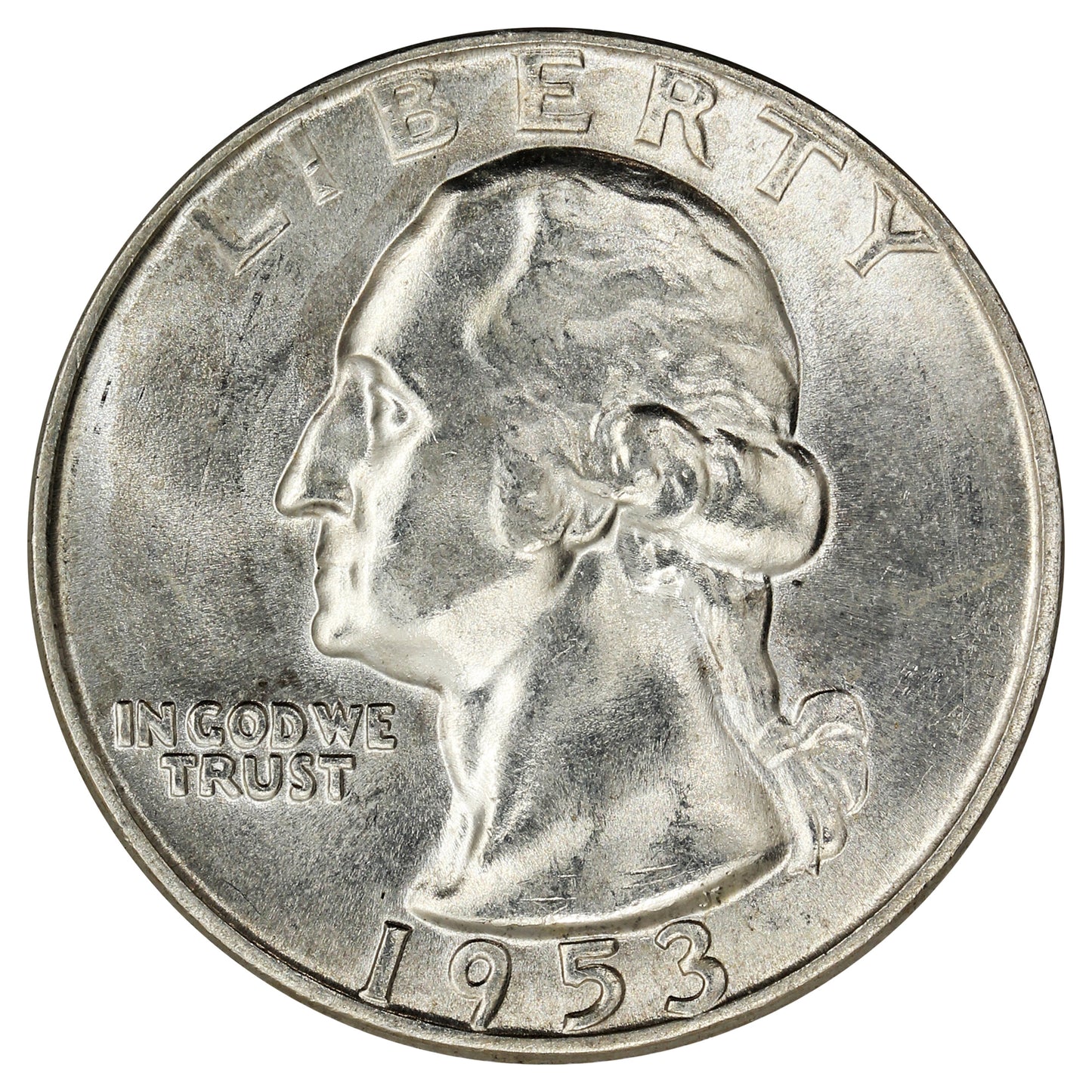 1953 USA Quarter Choice Brilliant Uncirculated (MS64)
