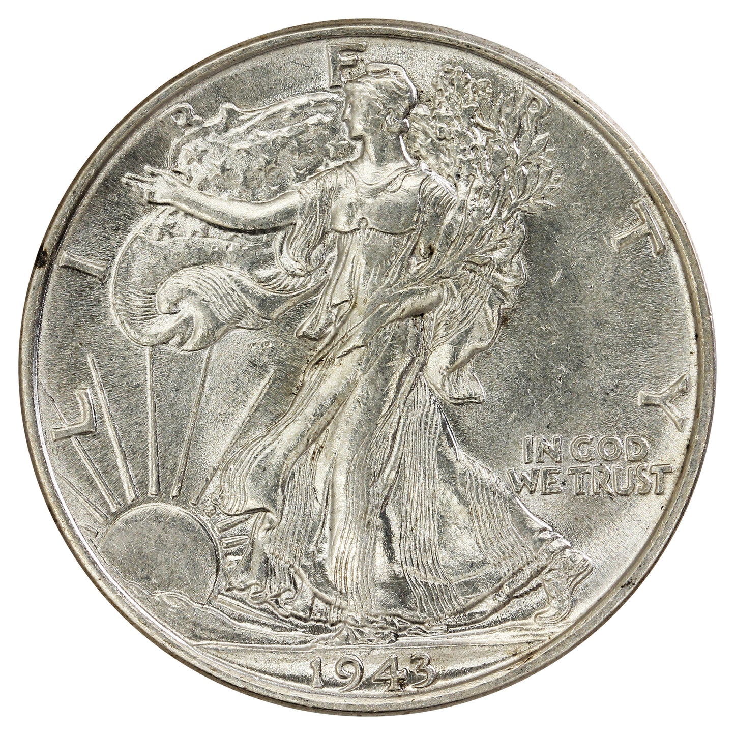1943 USA Half Dollar UNC+ (MS62) $