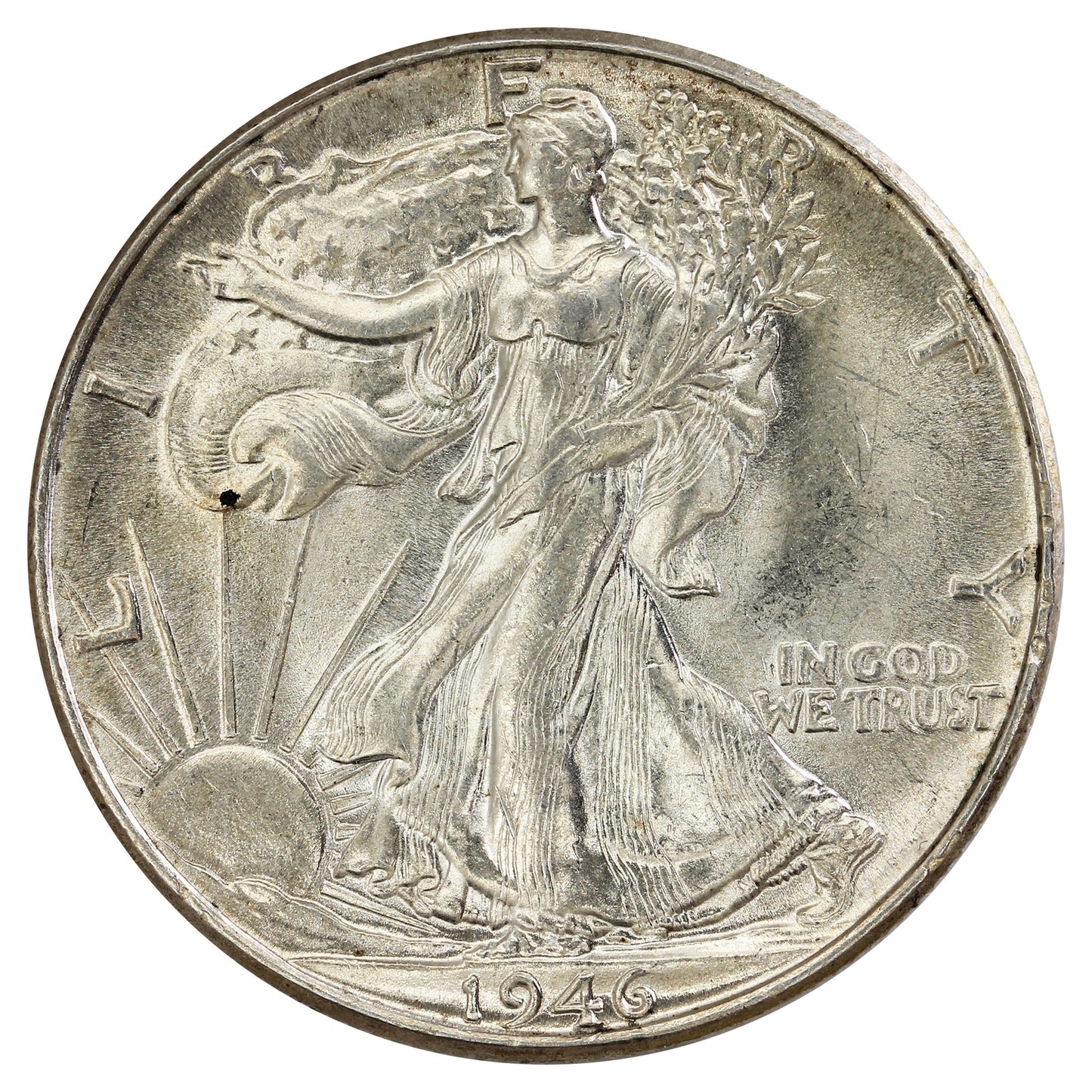 1946 USA Half Dollar UNC+ (MS62) $