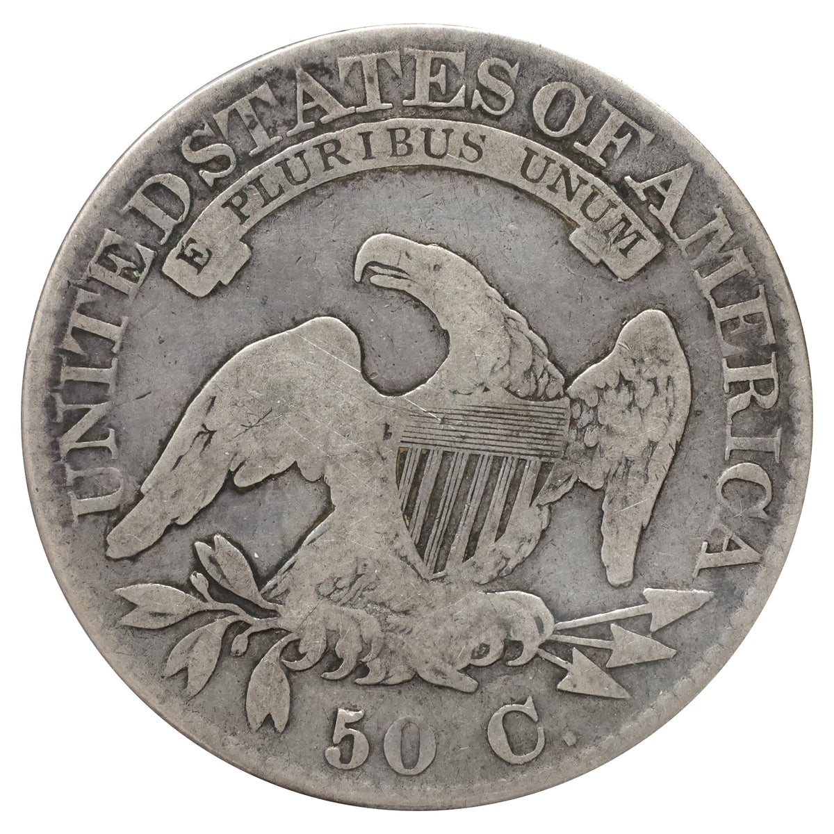 1824 USA Half Dollar F-VF (F15) $