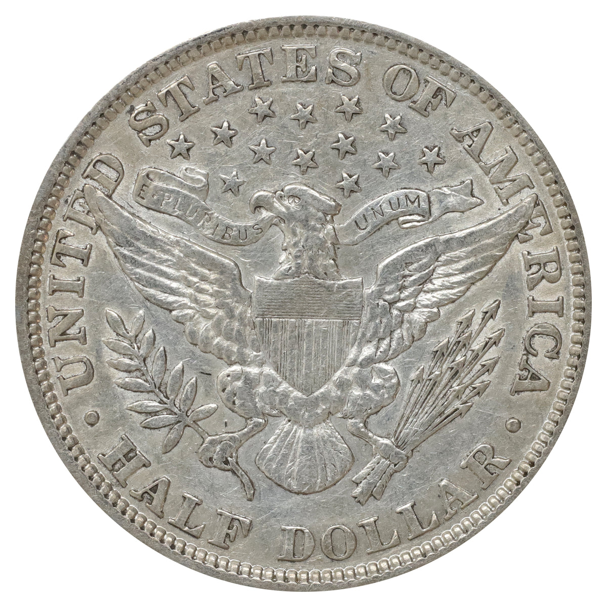 1898 USA Half Dollar Extra Fine (EF40) $