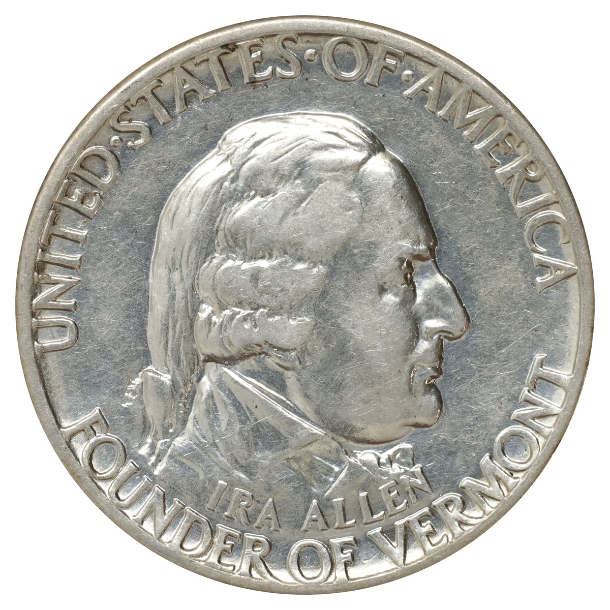1927 Battle of Bennington USA Half Dollar EF-AU (EF45) $