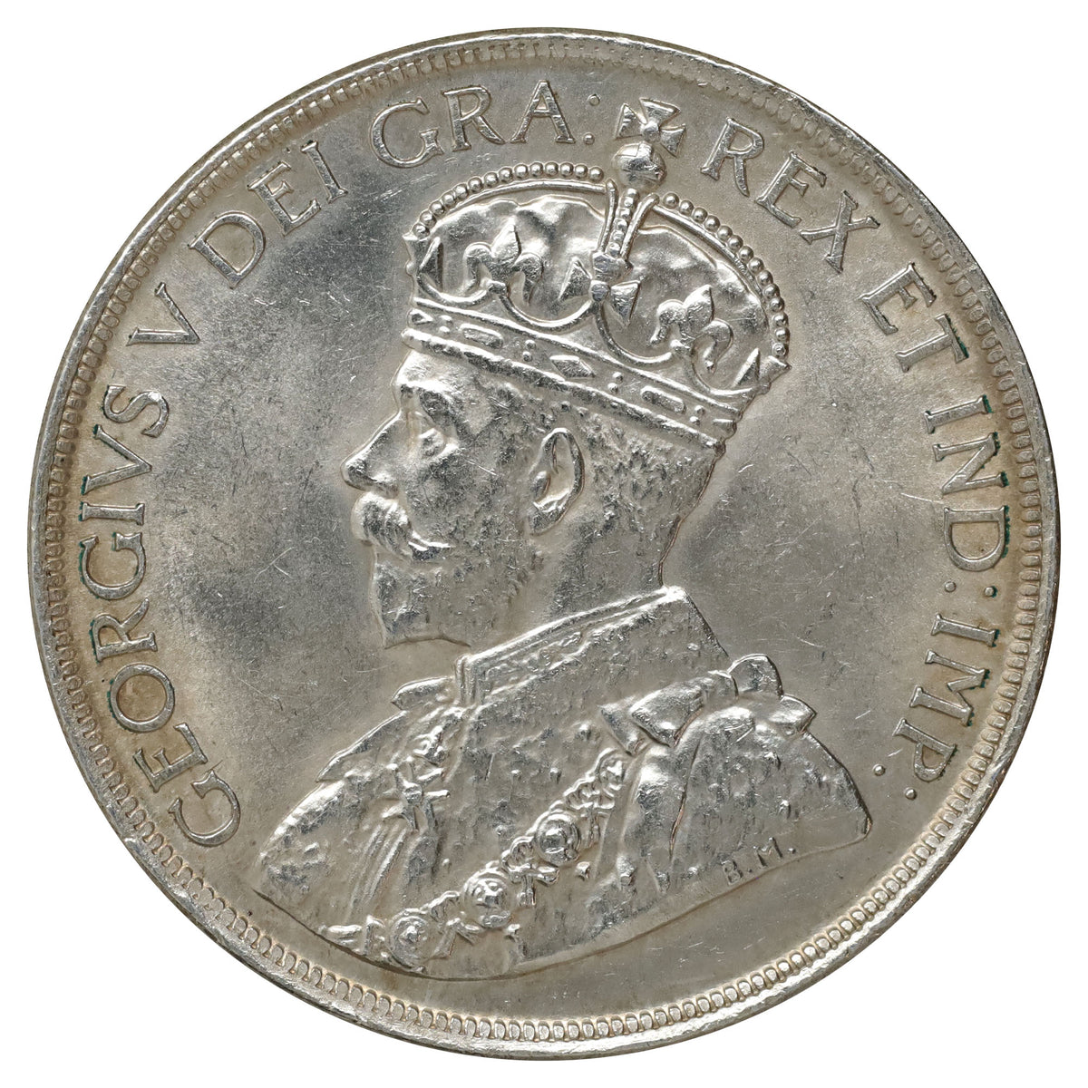 1936 Canada Dollar Brilliant Uncirculated (MS63) Scratched, Cleaned, or Impaired