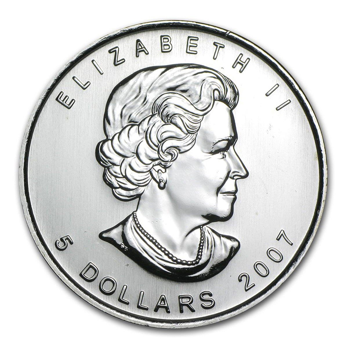 2007 Canada $5 1oz Silver Maple Leaf SEALED (No Tax) May be lightly toned
