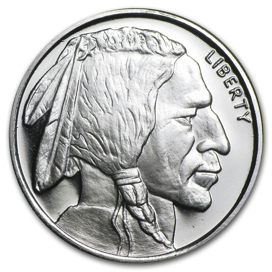 1/2oz Silver Round - Buffalo .999 (TAX Exempt)
