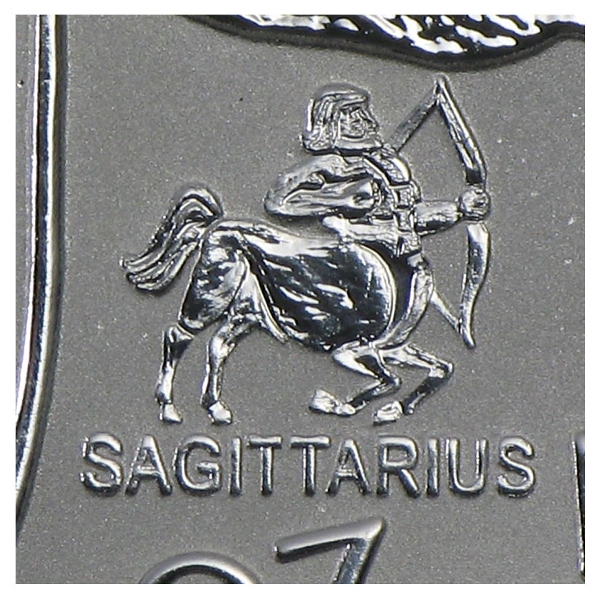 2004 Canada Sagittarius Privy Silver Maple Leaf (TAX Exempt) Edge Toning