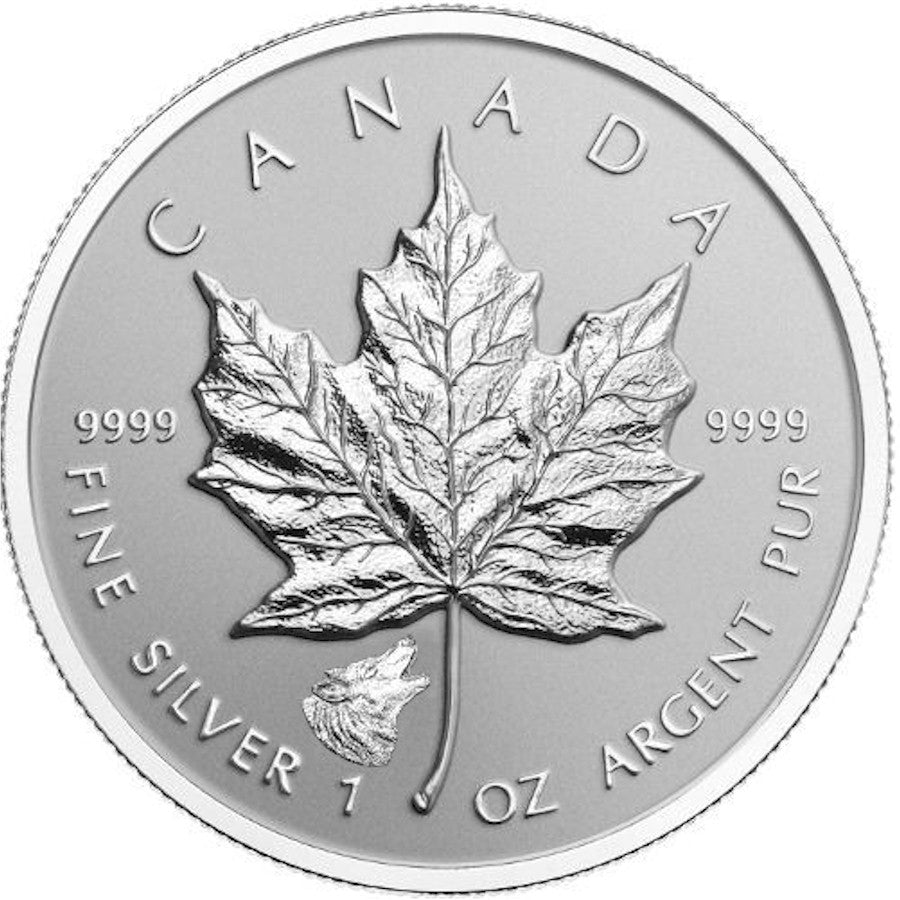 2016 Canada $5 Wolf Privy Silver Maple Leaf (No Tax)