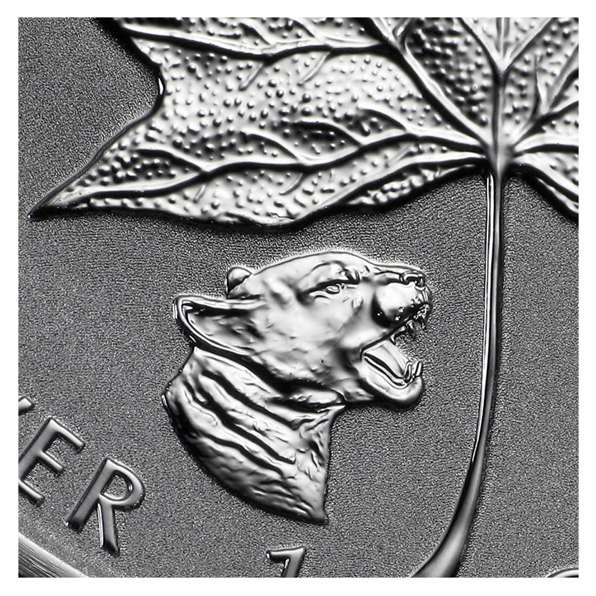 2017 Canada $5 Growling Cougar Privy 1oz SML (No Tax)