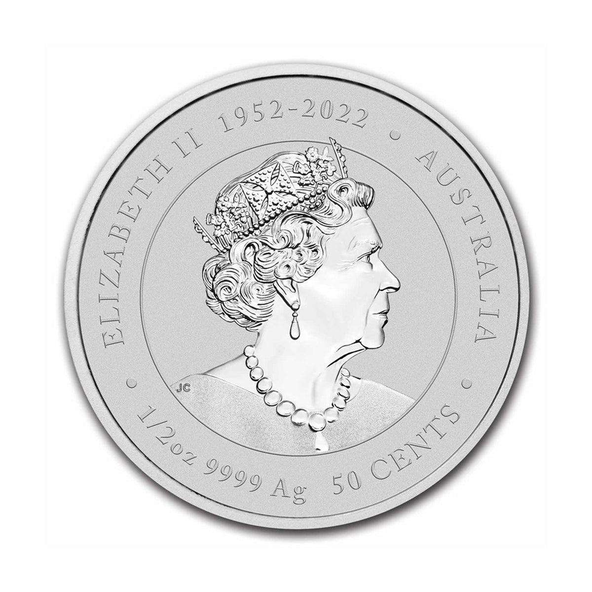 2024 Australia 50-cent Lunar Year of the Dragon (Series III) 1/2oz. .9999 Silver (No Tax)