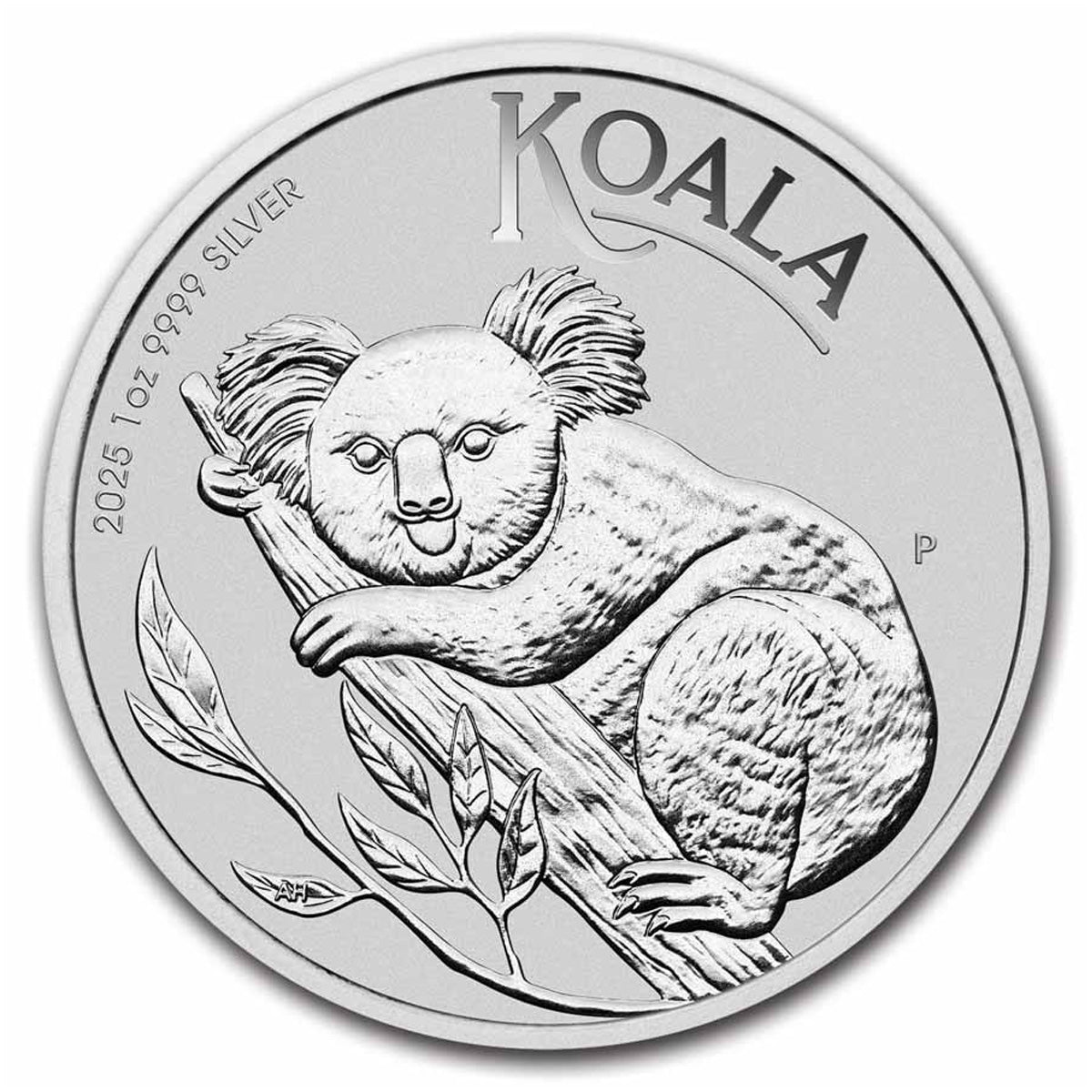 2025 Australia $1 Koala 1oz. .9999 Fine Silver Coin (No Tax)