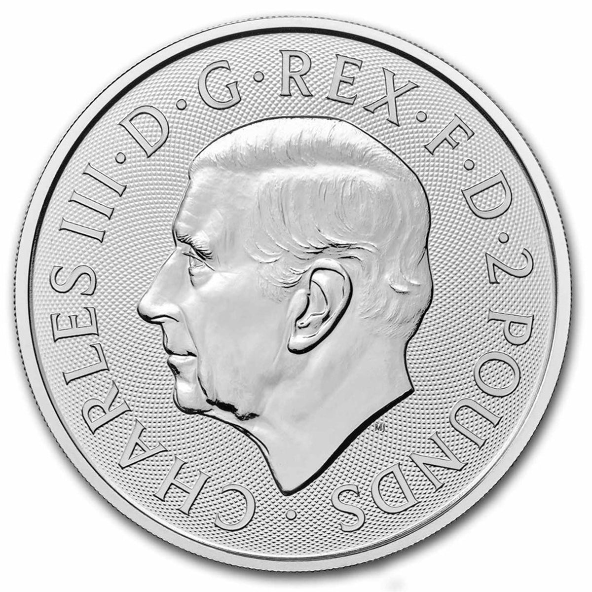 2024 GB £2 Britannia (King Charles III) 1oz Silver - No Tax (Issues)