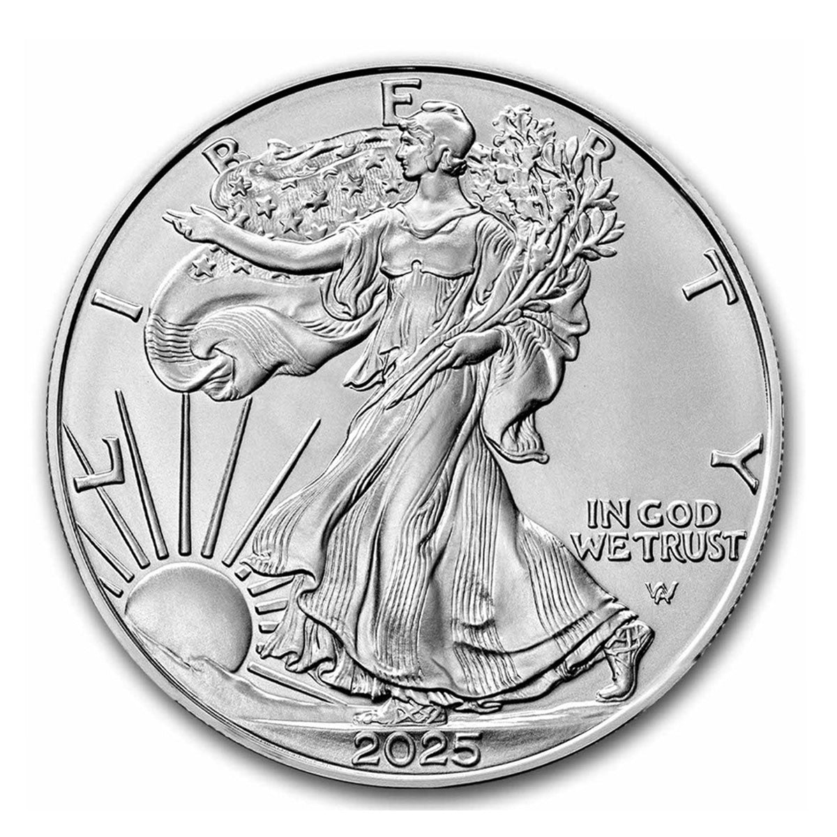 2025 United States $1 American Eagle 1oz. .999 Silver (No Tax)
