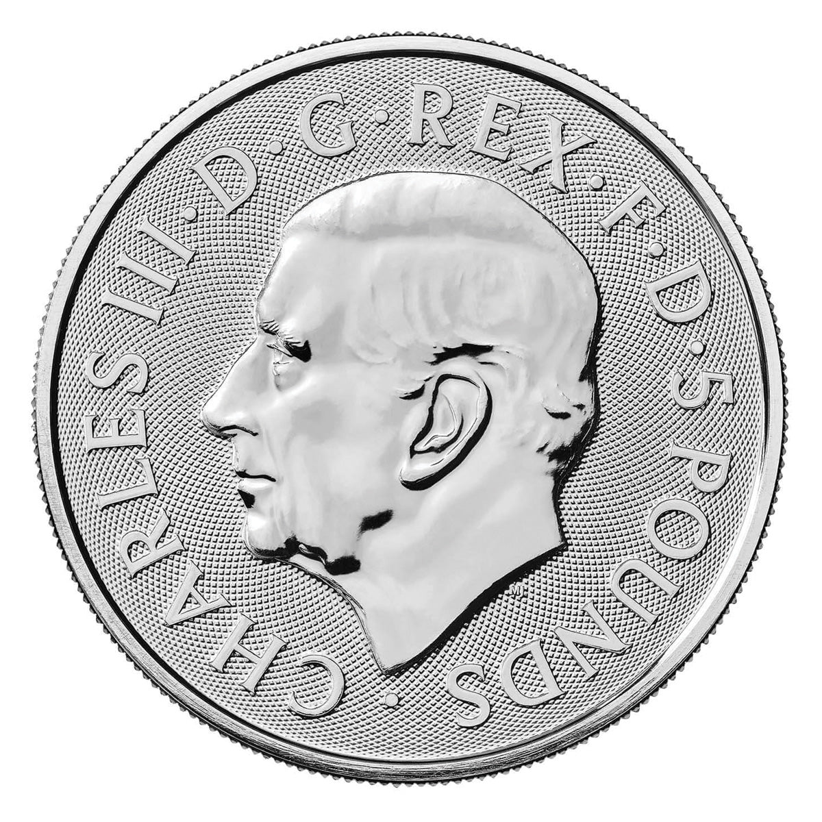 2026 GB £5 Royal Tudor Beasts: Royal Dragon 2oz Silver (No Tax)