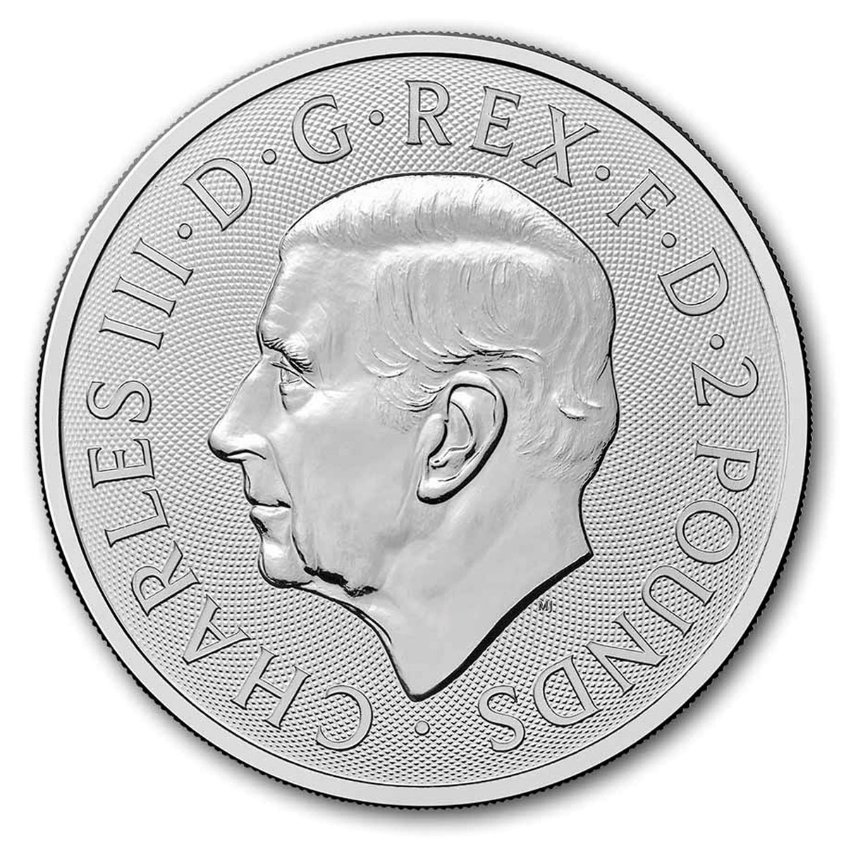 2026 Great Britain £2 St. George and the Dragon 1oz .999 Silver (No Tax)