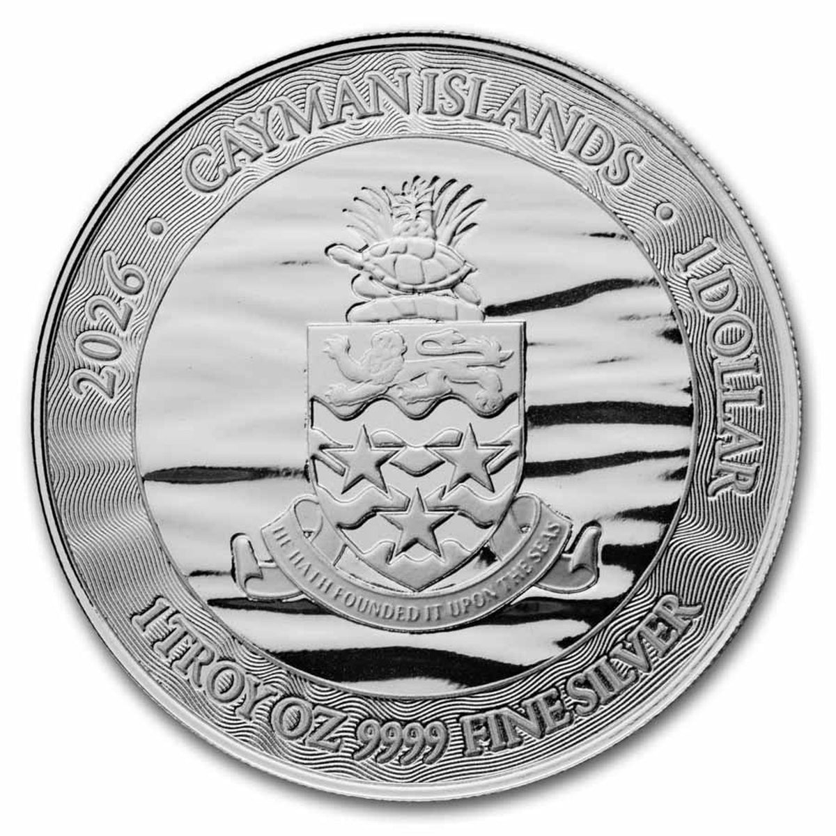 2026 Cayman Islands $1 Stingray 1oz .999 Silver (No Tax)