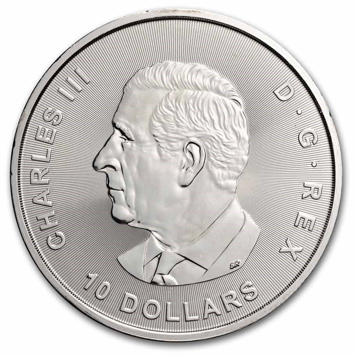 2025 Canada $10 Bull and Bear 2oz Silver (No Tax) May have Minor Rim Ding