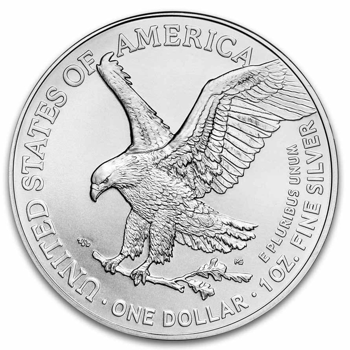 2025 USA $1 American Eagle w Privy Eagle 1oz Silver (No Tax)