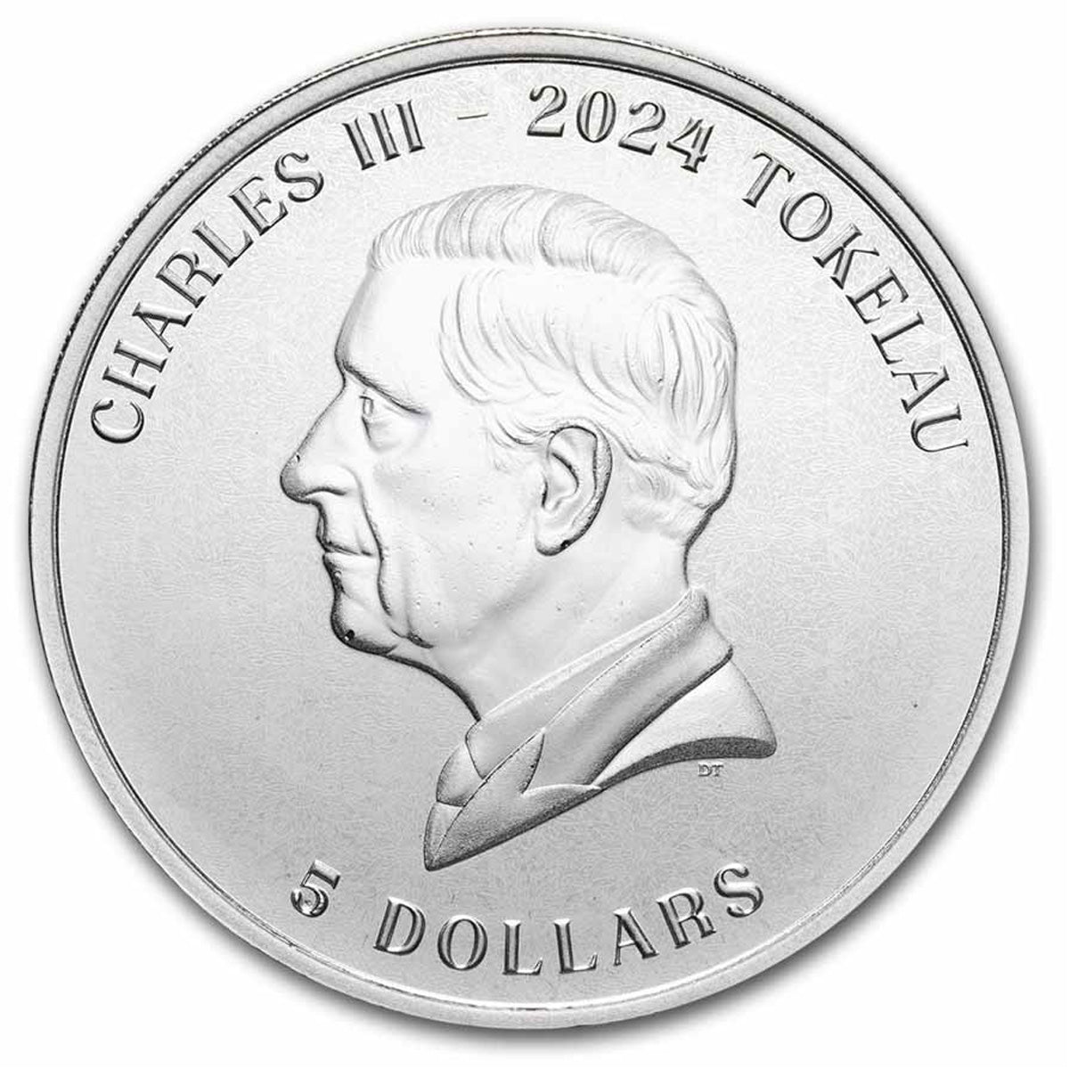 2024 Tokelau $5 Equilibrium 1oz. .9999 Silver Coin (No Tax)