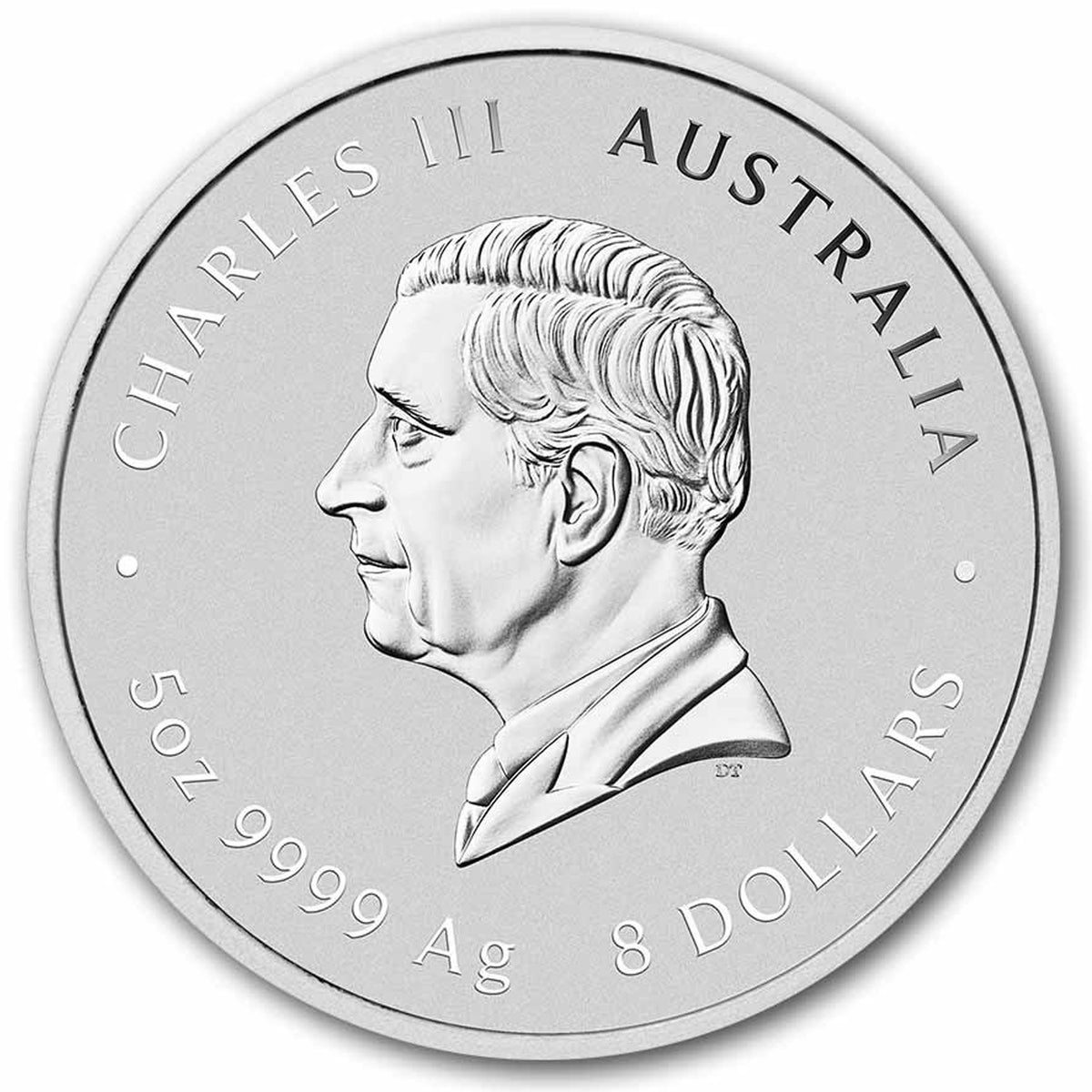 2027 Australia $8 Lunar Year of the Goat (Series III) 5oz .9999 Silver (No Tax)