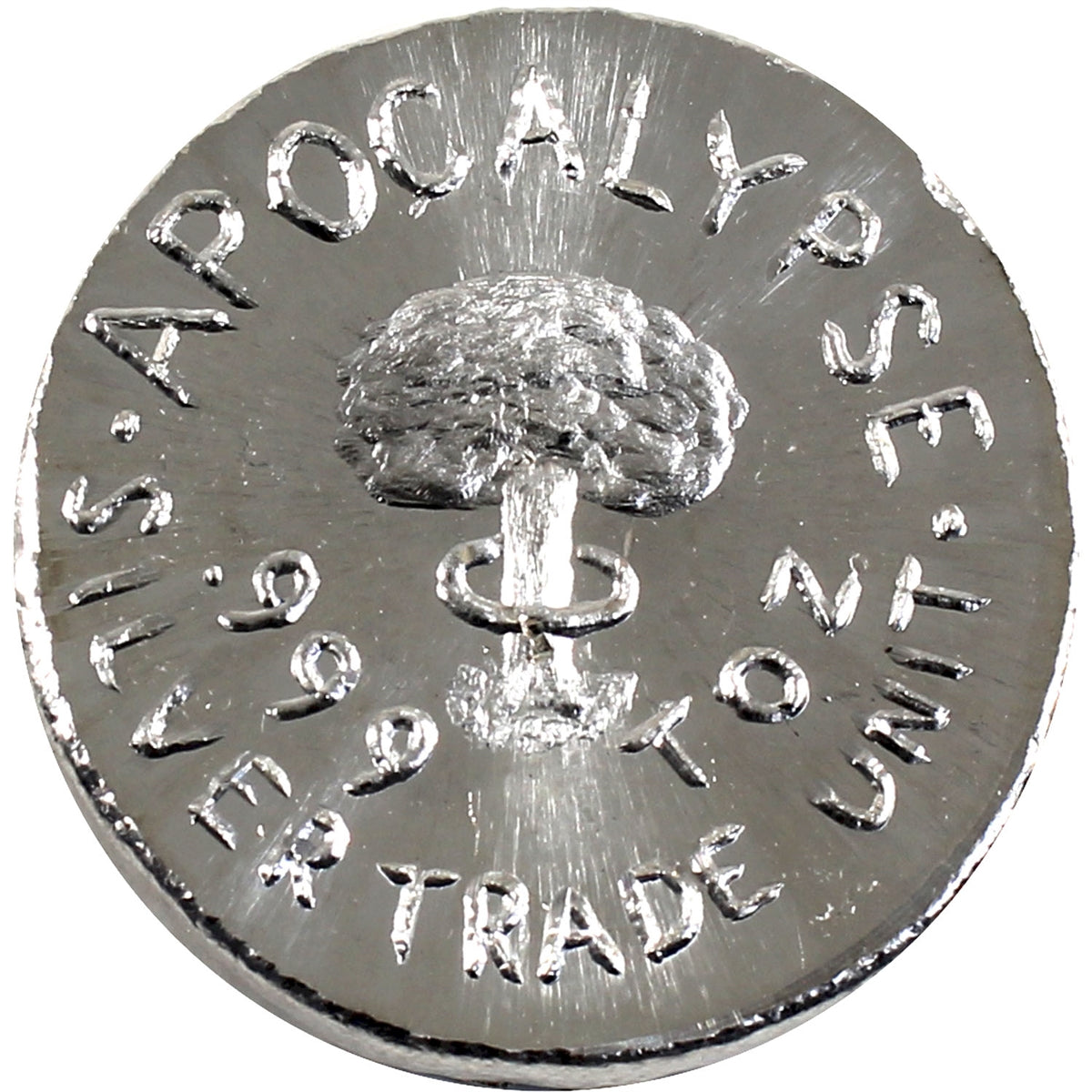 Beaver Bullion Apocalypse Good for One Chicken 1oz. .999 Fine Silver (No Tax)