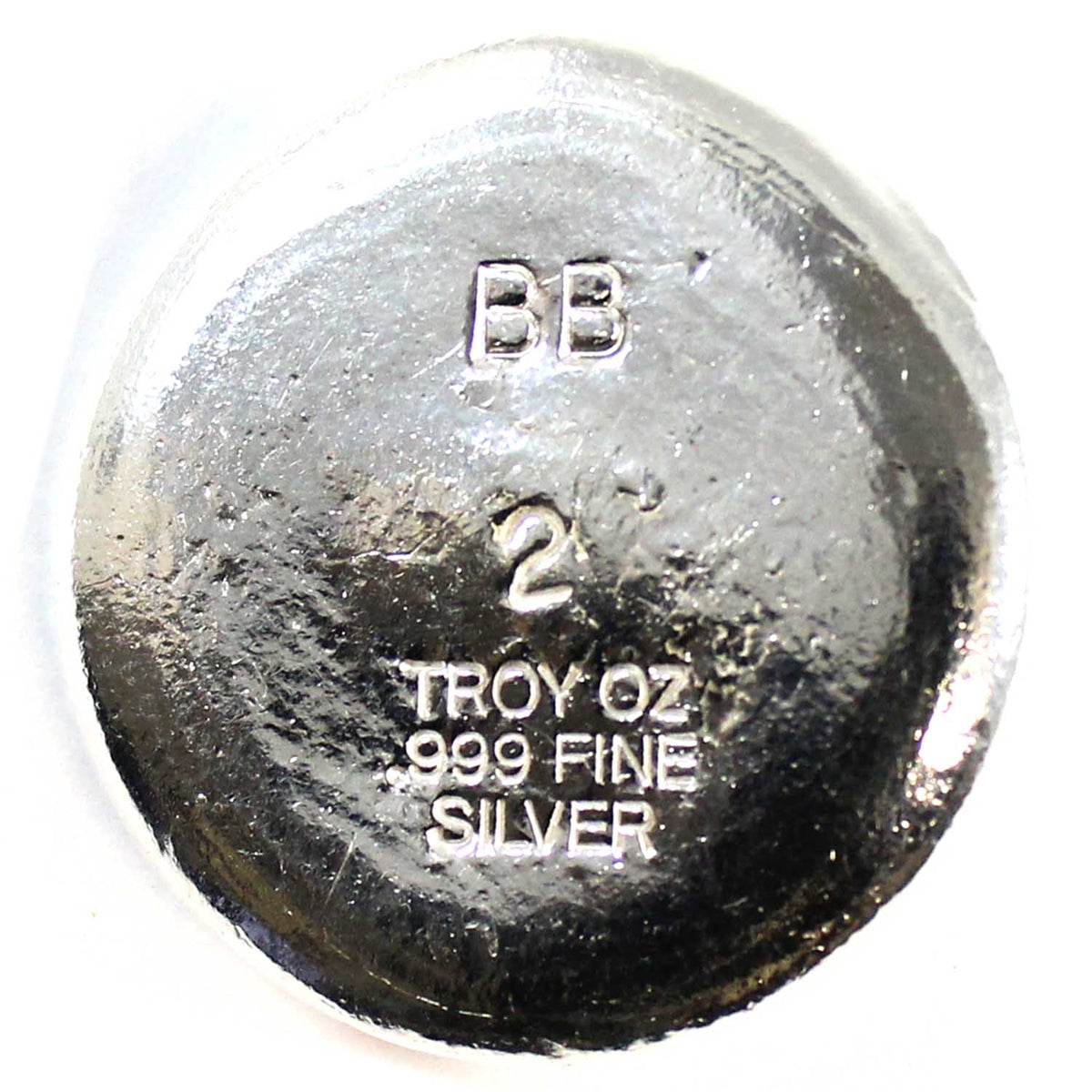 Beaver Bullion Pirate with Patch Over Eye 2oz. .999 Fine Silver Round (No Tax)