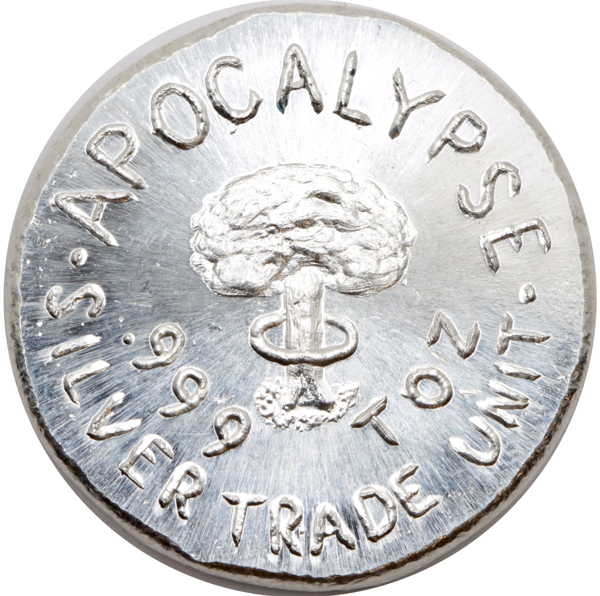 Beaver Bullion Apocalypse Good for One Face Mask 1oz. .999 Fine Silver (No Tax)