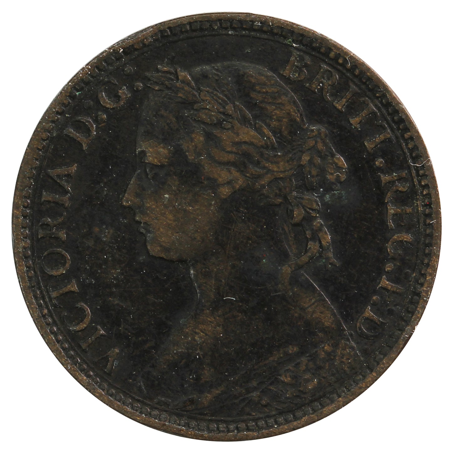 Great Britain 1875H Farthing Very Fine (VF20)