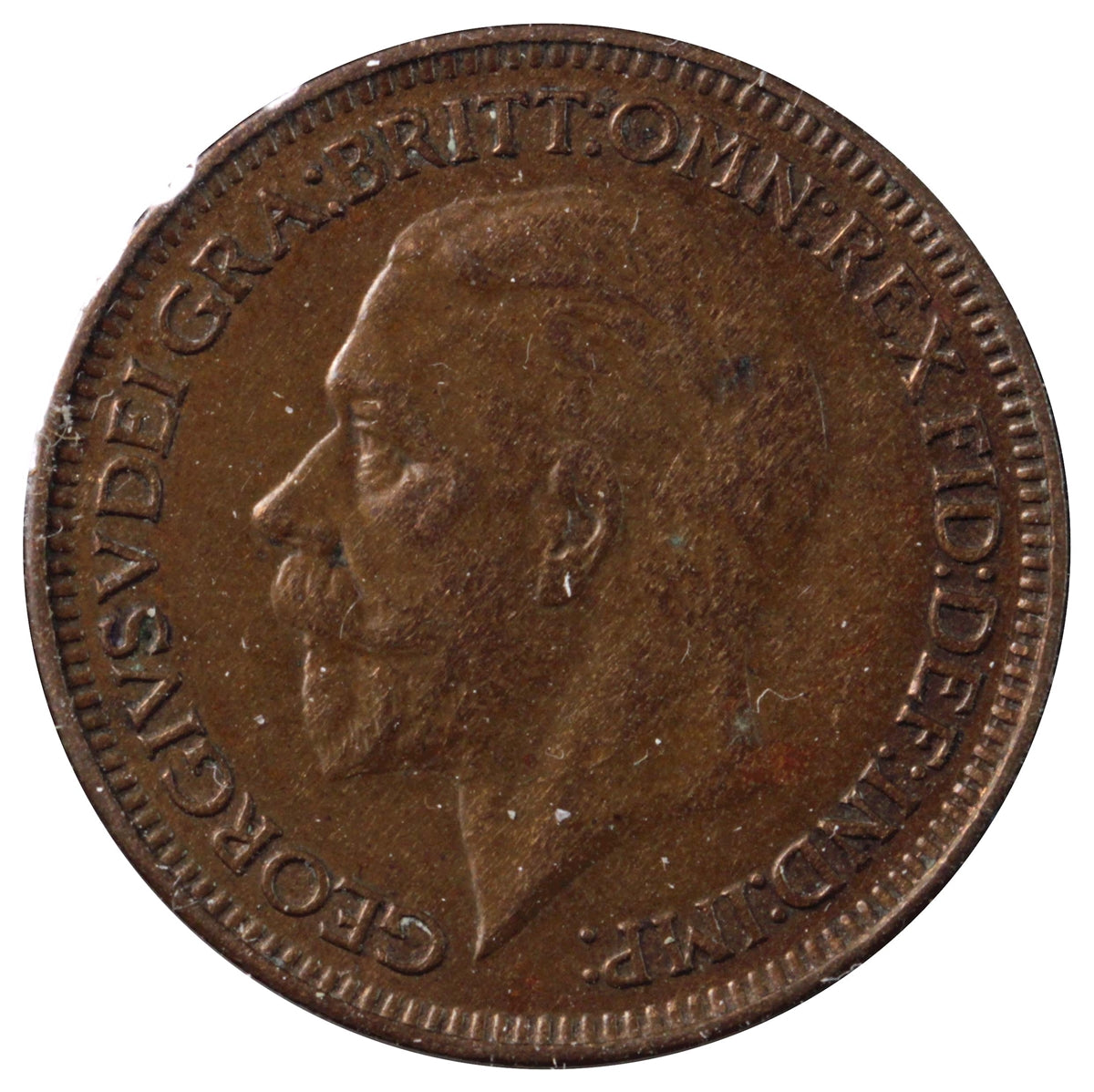 Great Britain 1927 Farthing EF-AU (EF45)