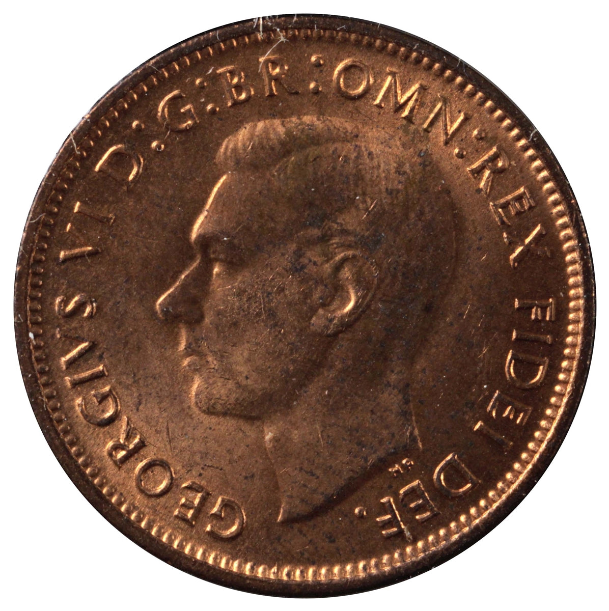 Great Britain 1949 Farthing Brilliant Uncirculated (MS63)